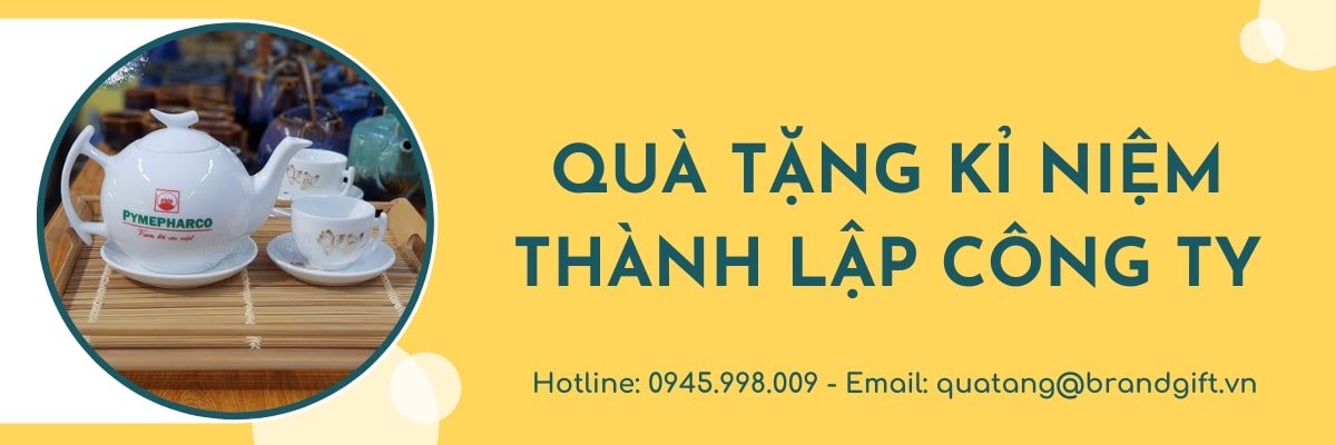 Quà tặng kỷ niệm thành lập công ty giá tốt