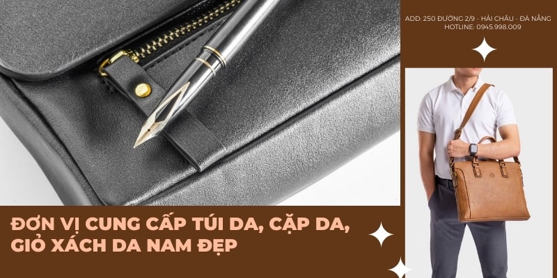 Đơn vị cung cấp túi da banner