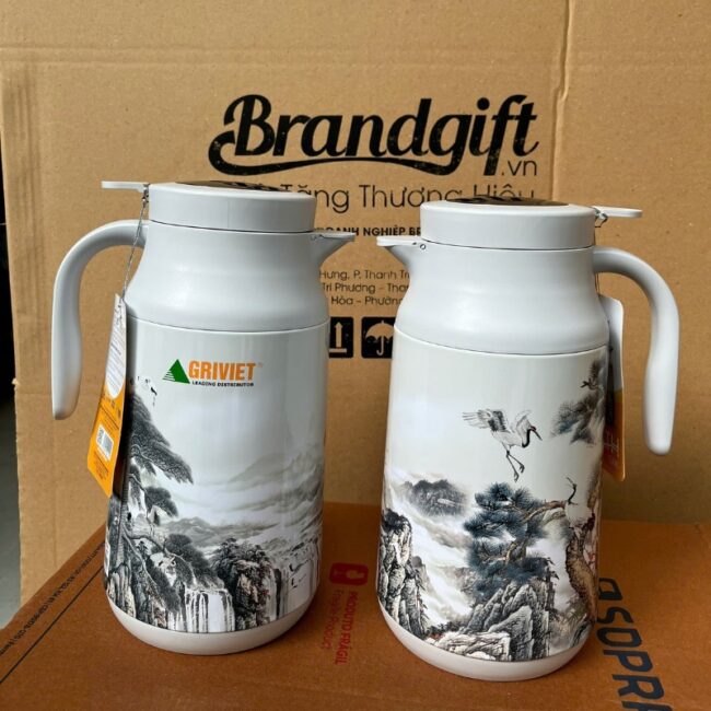 Phích nước in logo GRIVIET thương hiệu Rạng Đông