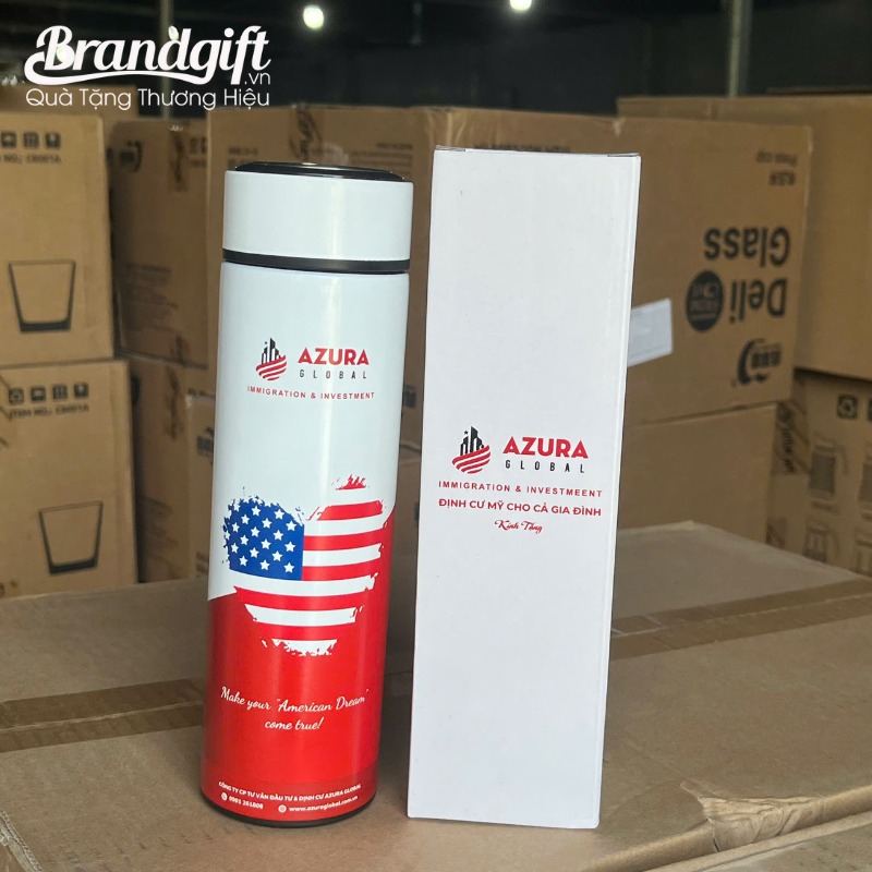 Bình giữ nhiệt in logo quà tặng