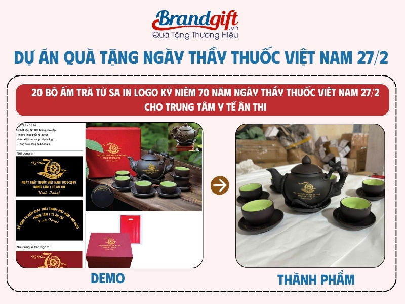 Dự án quà tặng ngày thầy thuốc việt nam 27/2