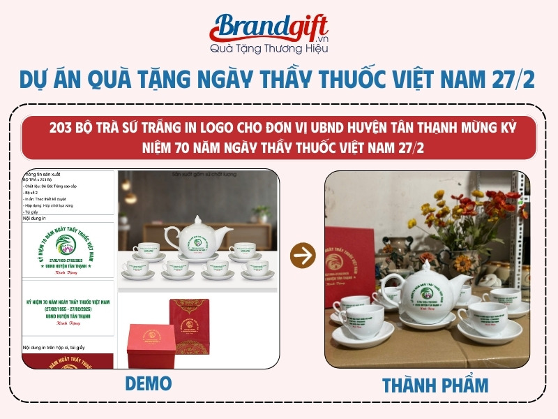 Dự án quà tặng ngày thầy thuốc việt nam 27/2