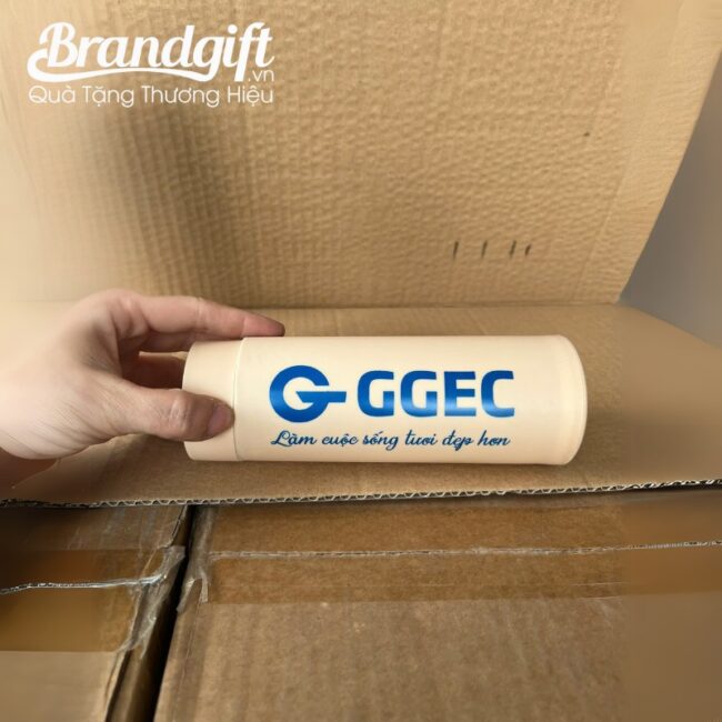 Vị trí in logo trên bình