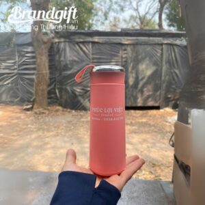 Bình giữ nhiệt màu hồng 400ml