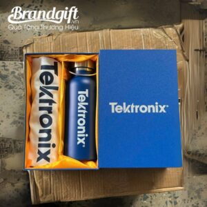 Bộ giftset 2 món bình giữ nhiệt quai xách 500ml và túi canvas