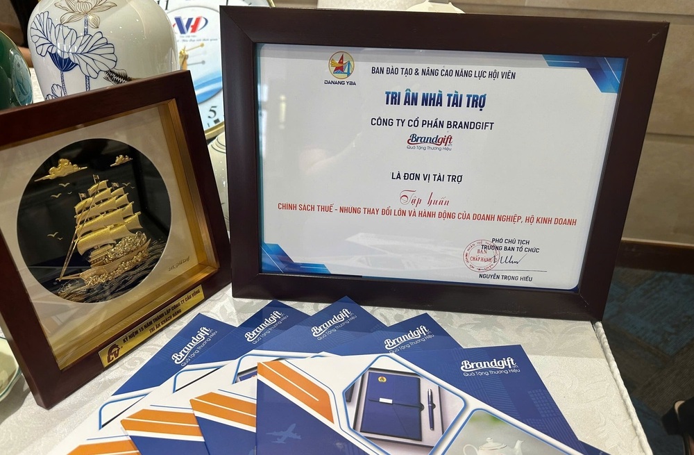Brandgift đồng hành nhiều chương trình doanh nghiệp 