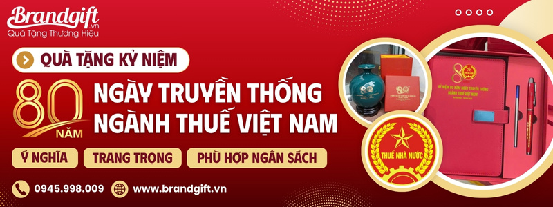 Quà tặng 80 năm ngày truyền thống ngành thuế việt nam
