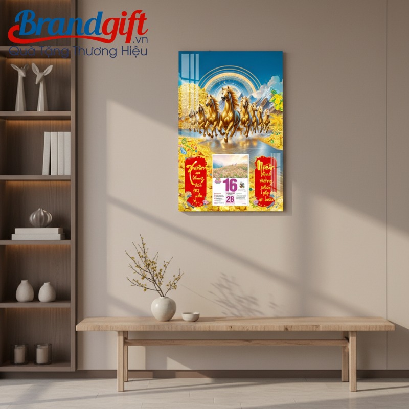 Lịch Mã Đáo Thành Công Quà Tặng Tết