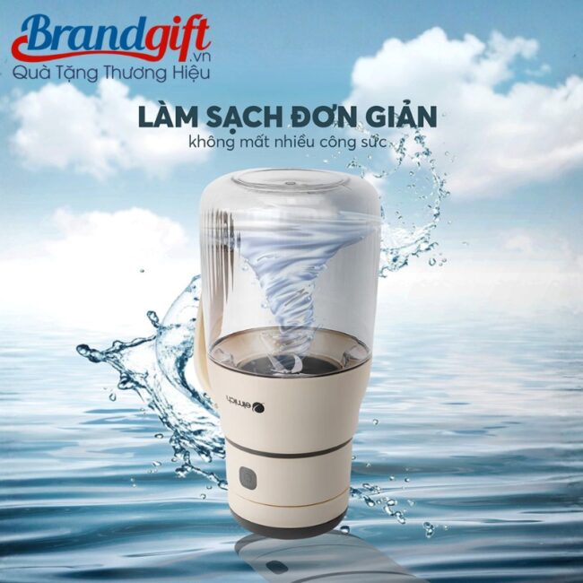 Máy xay sinh tố cầm tay Elmich quà tặng 1 lít 70W màu kem MXCT-03 (12) Máy xay sinh tố cầm tay Elmich quà tặng 1 lít 70W màu kem MXCT-03