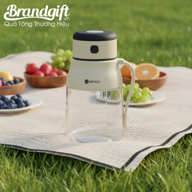 Máy xay sinh tố cầm tay Elmich quà tặng 1 lít 70W màu kem MXCT-03 (4) Máy xay sinh tố cầm tay Elmich quà tặng 1 lít 70W màu kem MXCT-03