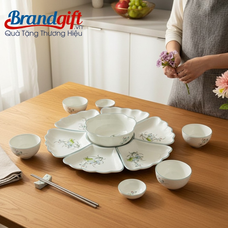 bo-ban-an-hoa-mat-troi-bat-trang-qua-tang-ve-hoa-sen-xanh-bd-50