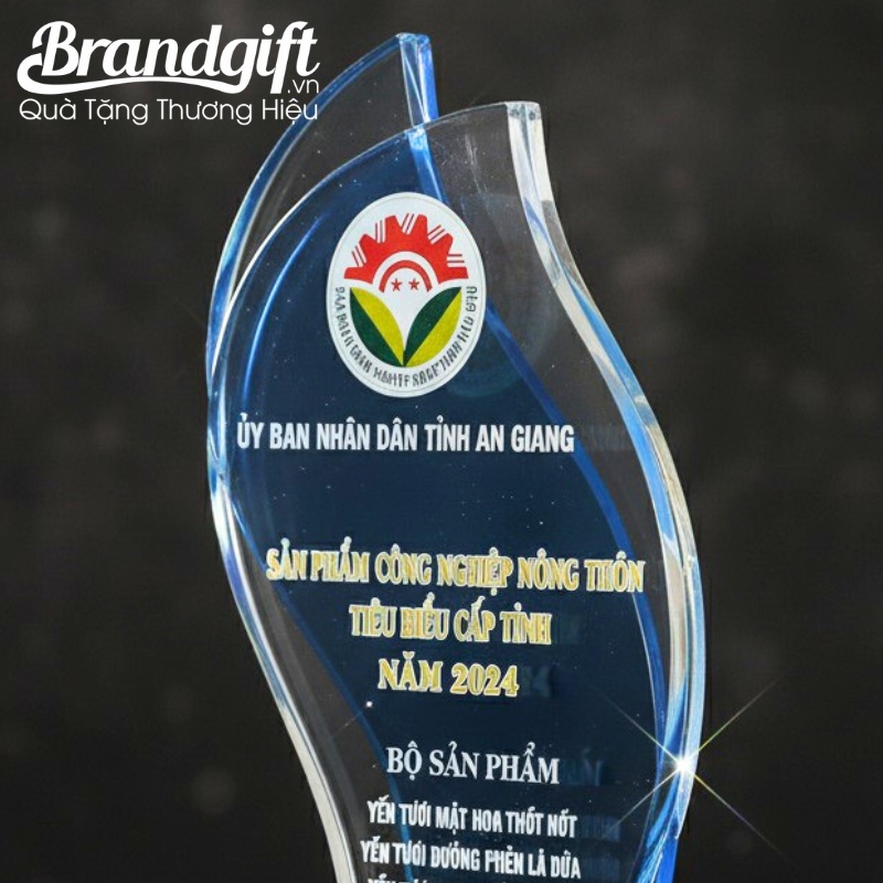 ky-niem-chuong-pha-le-in-logo-qua-tang-dang-giot-nuoc-xanh-thien-thanh-knc-08