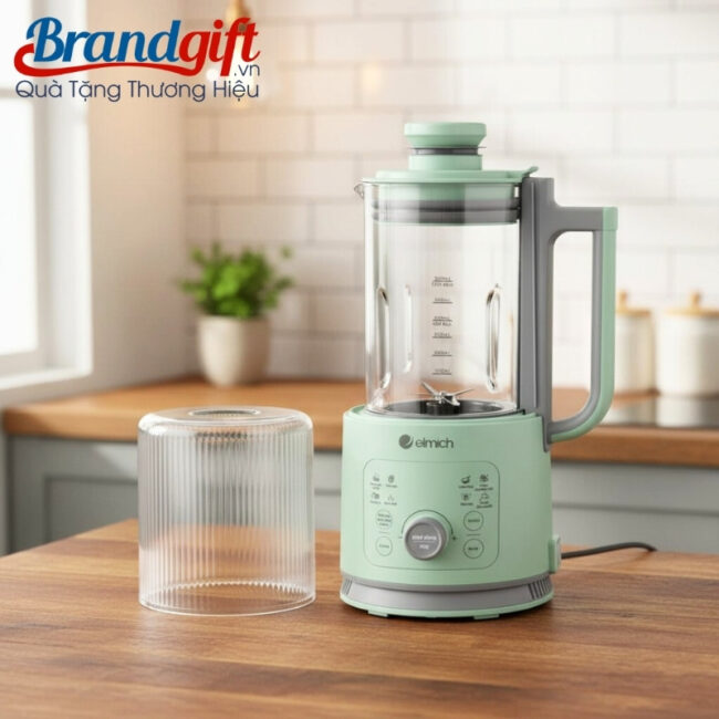 may-xay-nau-da-nang-elmich-in-logo-qua-tang-mau-xanh-mint-800ml-mxst-04