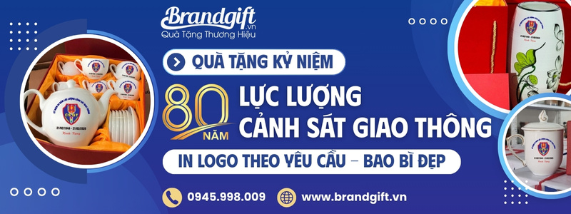 Quà tặng kỷ niệm thành lập lực lượng Cảnh sát giao thông