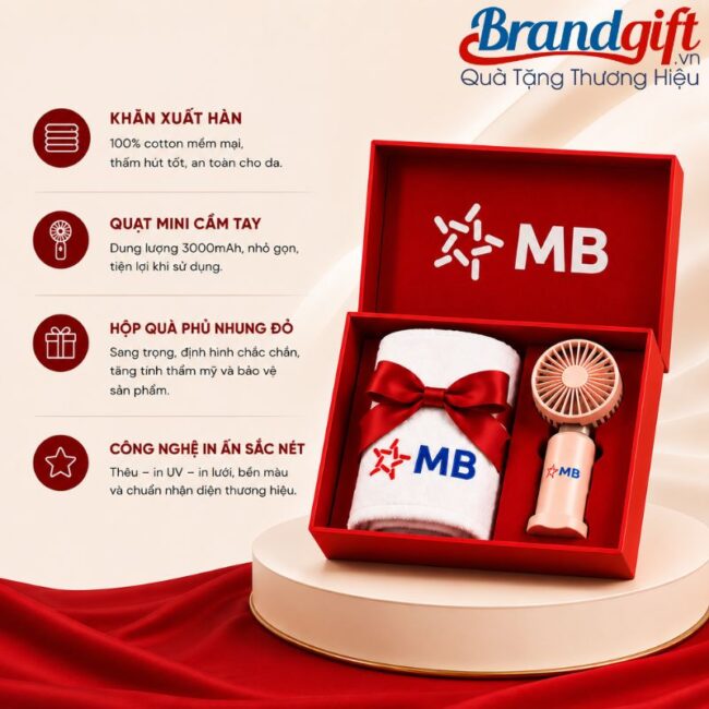 Bộ giftset quà tặng Hương Mùa Hạ của ngân hàng MB theo yêu cầu GS-09