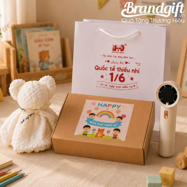 Bộ giftset quà tặng Quốc tế thiếu nhi ⅙ theo yêu cầu
