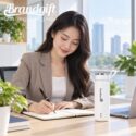 Bộ Giftset Bút Ký Và Bình Giữ Nhiệt Quai Xách In Logo
