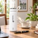 Bộ Giftset Bút Ký Và Bình Giữ Nhiệt Quai Xách In Logo