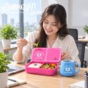 Bộ Giftset cốc sứ và hộp đựng cơm