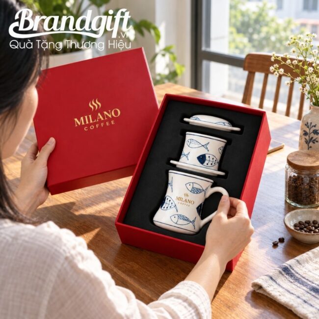 bo-phin-pha-cafe-men-kem-ve-tay (5) Bộ phin pha cà phê men kem họa tiết vẽ tay Bát Tràng