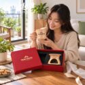 Bộ ly tách pha cà phê đốt nến men cát