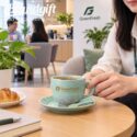 Bộ tách cà phê Bát Tràng