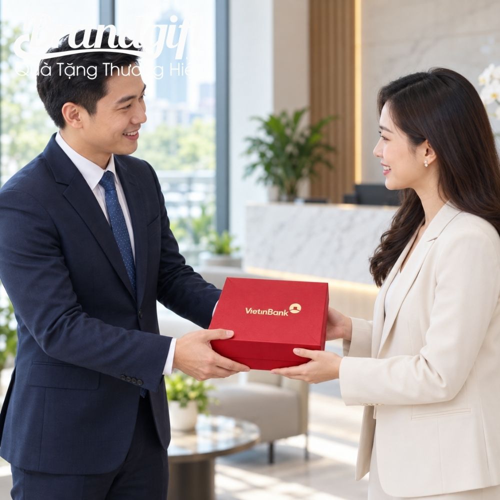 Combo quà tặng bình giữ nhiệt và bút ký