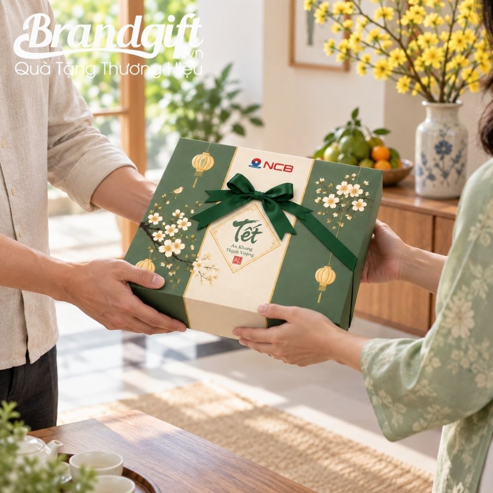 Bộ Giftset quà Tết ấm siêu tốc và cốc lọc trà