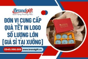 Đơn vị cung cấp quà tết in logo