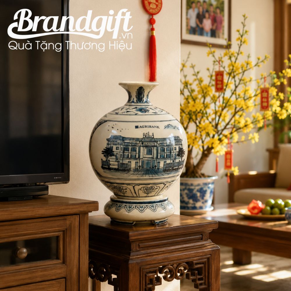 Bình hút lộc in logo